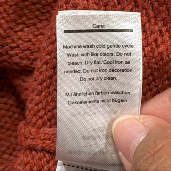 Smartwool Size Small Dusty Cedar Cozy Lodge Bell Sleeve Sweater Outdoor Warm - Picture 6 of 9